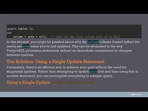 Mastering SQL Updates: Setting Columns Based on Other Column Values in PostgreSQL