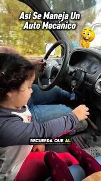 Aprende a manejar un auto mecánico en menos de un minuto. #taller #mecánica #auto