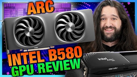 【4K60帧】英特尔锐炫 Arc B580 显卡评测：vs RTX 4060 和 RX 7600 等显卡对比 | 作者：Gamers Nexus | 机翻中文