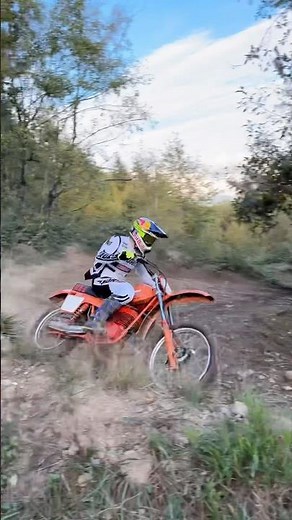 Blowing up Berms on a 1981 Can-Am MX-6 400-B