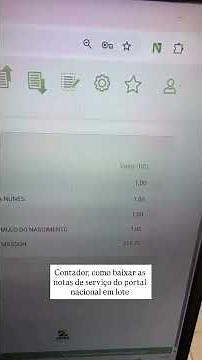 Baixar as notas de serviço no emissor nacional com essa extensão