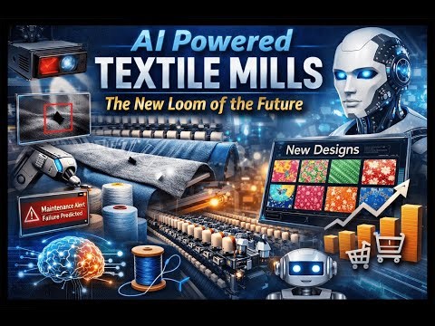 AI Powered Textile Mills The New Loom of the Future 🧵🤖
