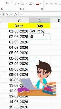 One Excel Formula Every Beginner Needs! 📈#shorts