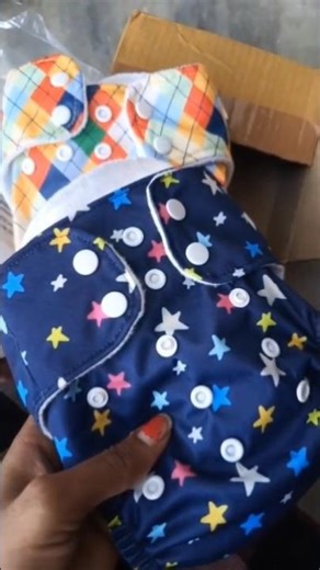 𝗕𝗮𝗯𝘆 𝗖𝗹𝗼𝘁𝗵 𝗗𝗶𝗮𝗽𝗲𝗿 𝗨𝗻𝗯𝗼𝘅𝗶𝗻𝗴 & 𝗥𝗲𝘃𝗶𝗲𝘄 | #newborn #babydiaper #shorts #ytshorts #Grow with Ishi