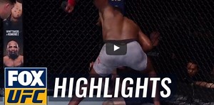 Walt Harris Pummels Daniel Spitz (UFC Utica Highlights)