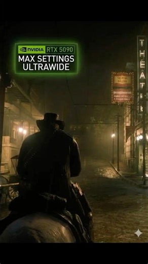 RDR2 on a 5090 ⛈️ (Part 2) #rdr2 #shorts