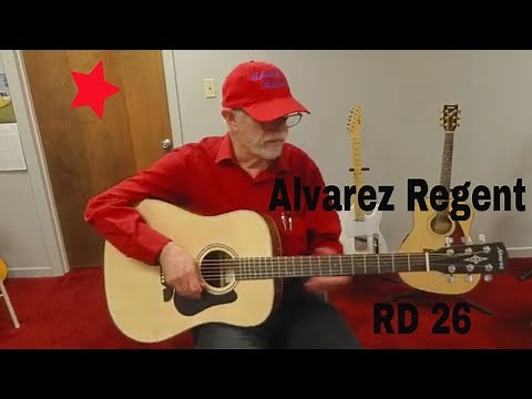 Alvarez Regent RD 26 Acoustic Guitar Demonstration 2021 Model