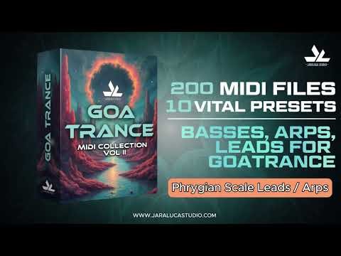 Goa Trance MIDI Collection Vol 2 - Demo Presentation
