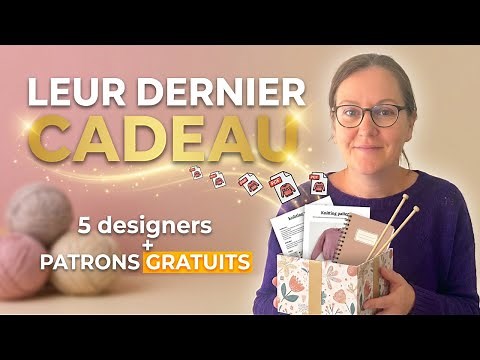 Tricot Gratuit : 5 Designers Françaises Offrent Leurs Patrons (Ravelry)🎁