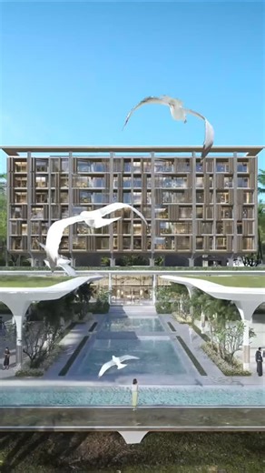 ALIEN Design Consultant on Instagram: "At the edge of the Mediterranean, we imagined a space where architecture feels like an extension of the horizon. Patios open to sunlight, courtyards breathe with the wind, and facades in warm earthy tones echo the rhythm of the sea. Here, arches and textures are not just details, they are stories carved into space, blending tradition with contemporary calm. Balconies flow seamlessly into the landscape, framing the horizon as if it were part of the design it