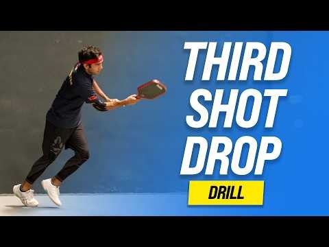 How to Improve Your Third Shot Drop | Pickleball Target Drill