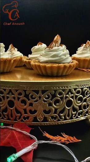 Mini Pumpkin Pies Recipe 😋🍁❤️ #pumpkin #pierecipe #sweet #thanksgiving #dessert