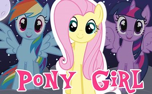 【Pinkie Rose】Fluttershy Reacts to Pony Girl