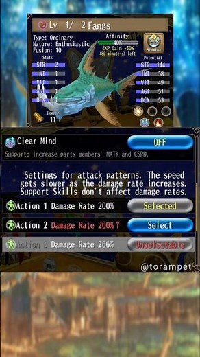 Fangs (Path to the Deep Sea) #500 | Toram Online