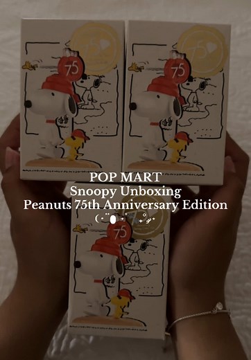 Snoopy Unboxing: Celebrating 75 Years of Peanuts