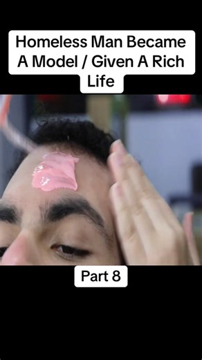 Homeless Man Became A Model / Given A Rich Life Part 8 #fyp #hair #hairstyle #asmr #haircut #hairtransformation