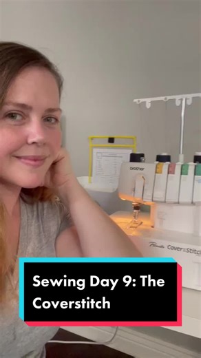 Sewing Day 9: The Coverstitch Machine #Sing2gether #sewing #sew #sewingtiktok #sewingtutorial #sewingforyoupage #sewingdiy #sewingtips #sewingmachine #fashiondesign #fashiondesigner #xybcaza #freelesson #freelessons #freecourse #freecoursesonline #freecourses #free
