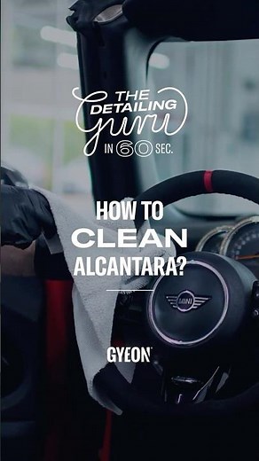 How to clean Alcantara? The Detailing Guru