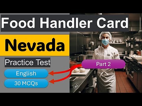 Nevada Food Handlers Card Practice Test 2024 [Part 2] Answers Southern Nevada Health District