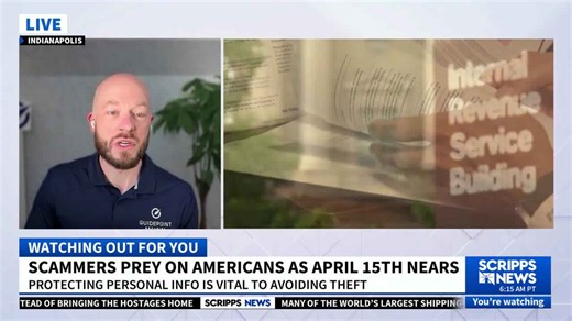 Scammers prey on Americans as tax deadline nears