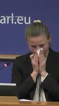 Interpreter breaks down during Ukrainian boy’s testimony in EU Parliament