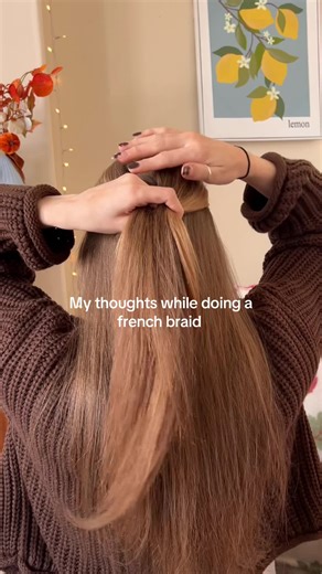 French Braid Tutorial for Autumn Styles