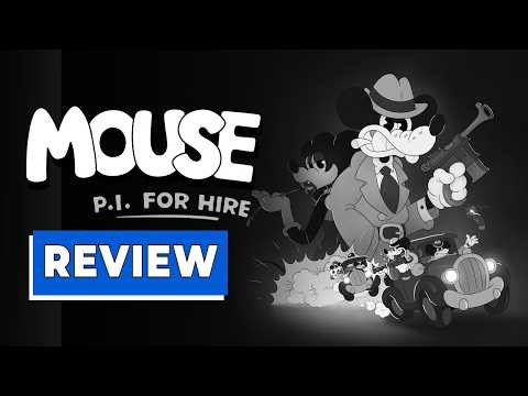 MOUSE: P.I. For Hire - A Monochrome Masterpiece | Indie Game Review