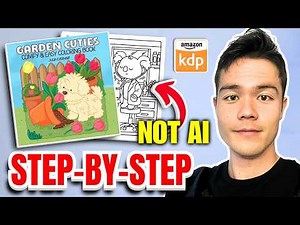 How to Create a Coloring Book WITHOUT AI for Amazon KDP (Step-By-Step)
