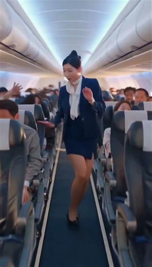 “Flight Attendant Popping Dance ⚡✈️ | SkyPop Crew ✈️