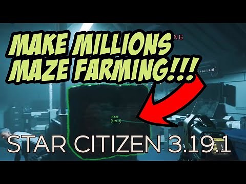 Make Millions Farming Maze! | Star Citizen 3.19.1