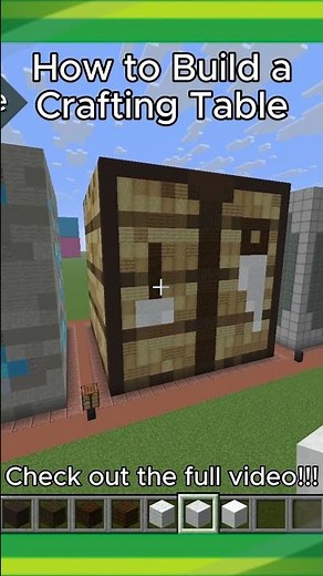 How to Build a Crafting Table Mega Block!!! | Episode 2
