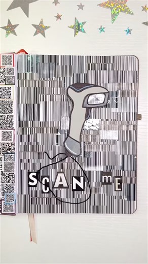 Instagram’s @design on Instagram: "✂️ Scrap by scrap, lifelong crafter @lauratcraft (Laura) collects pieces from her day-to-day adventures and transforms them into creative snapshots of her life. “I would describe my work as a hodgepodge of creative journaling, junk journaling and scrapbooking,” she says. “This barcode journal spread really showcases junk journaling, which utilizes materials deemed as ‘junk’ or ‘trash’ and breathes a new life into them.” In her barcode piece, Laura collected bar