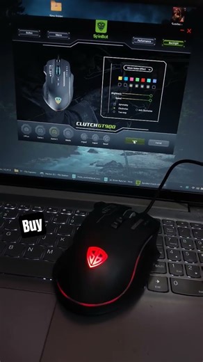 custom RGB gaming mouse #pc #mouse