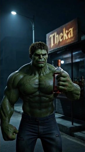 👉😢 Halk ko uski girlfriend ne dhoka de diya #aishorts #aivideo #vairelsort