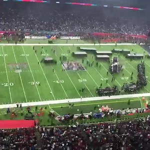 time lapse halftime show! #superbowl @ladygaga #harrytv | Harry Connick Jr