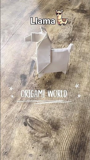 Cool Origami Llama Tutorial Step By Step | How to Make Origami Llama Easy Craft | DIY Paper Alpaca