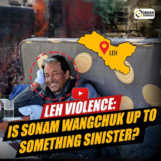 The 'hand' behind the Leh violence exposed. | Indian Compass Videos