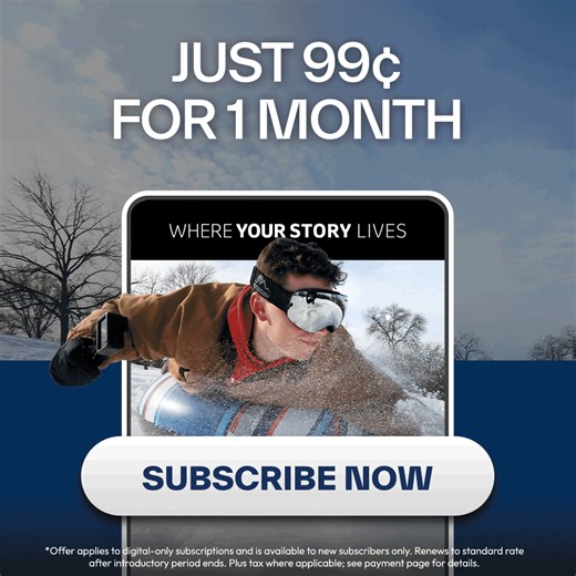 Good news! You can get a full month of local news — for less than $1. | Morning News