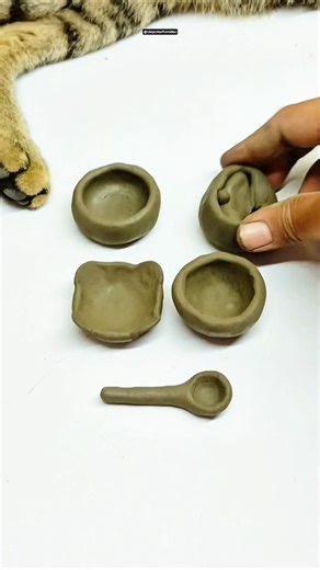 tending song clay art kitchen set #diy #trending #new #art