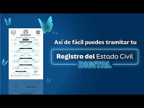 ¡Así de fácil puedes tramitar tu Registro Civil Digital!