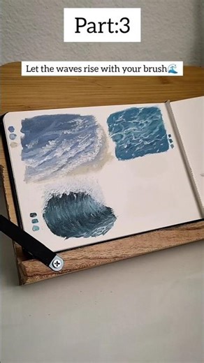 High Wave Oil Painting Tutorial 🌊 | Part 3