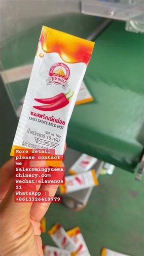 Do you know how to pack sauce #packingmachine #fillingmachine