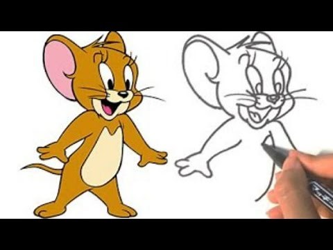 Tom and Jerry - How to draw Jerry Tom and Jerry ...