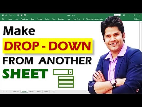 How to Create Drop Down List From Another Sheet in Excel || Hindi | Using Data Validation