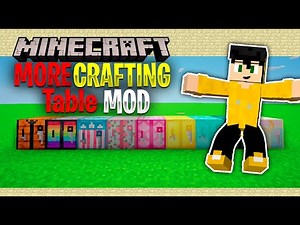 🛠️ LDSHADOWS MORE CRAFTING TABLES | El Mejor Mod De Mesas De Crafteo 🪚| Minecraft 1.12.2