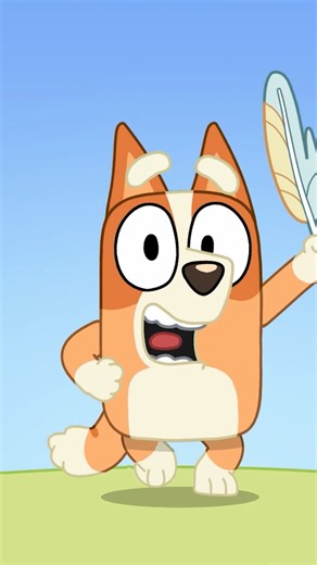 Feather wand activated 🪶🧡 #Bluey | Bluey