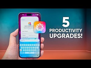 5 Best Apple Intelligence Features to Improve Your Workflow