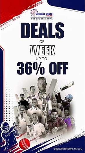 For Atlanta Cricketers - Curated Cricket Gear - Up to 36% Off!