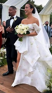 Jamie Foxx's Emotional Performance on Daughter Kareen Foxx's Wedding Day #JamieFoxx #KareenFoxx #celebritynews #celebrities #celebrity #hollywood #reels | Stories Celebrity