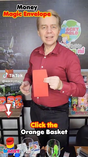Magically make money appear on the envelope. Easy to do Magic Trick comes with instructions. Money not included. #magictrick #magictricksrevealed #learnmagic #magicwacky